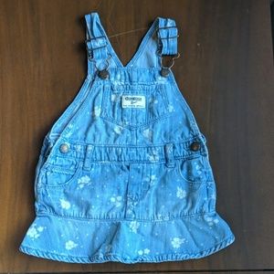 EUC Oshkosh B'gosh overall skirt